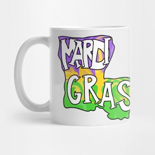 Louisiana Mardi Gras Mug